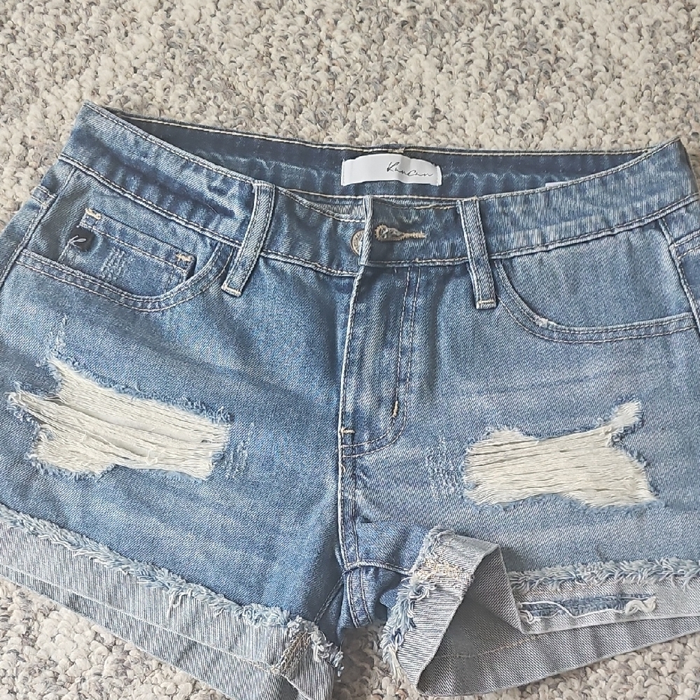 Denim Blue Women's Shorts